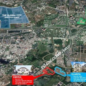 Vị trí Emeria Khang Điền