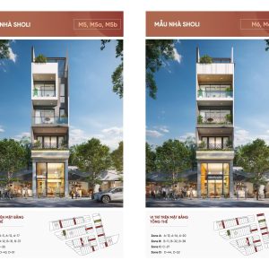 Mẫu nhà M5 M6 The Sholi Bình Tân
