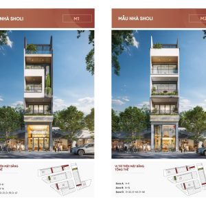 Mẫu nhà Sholi Bình Tân M1 M2