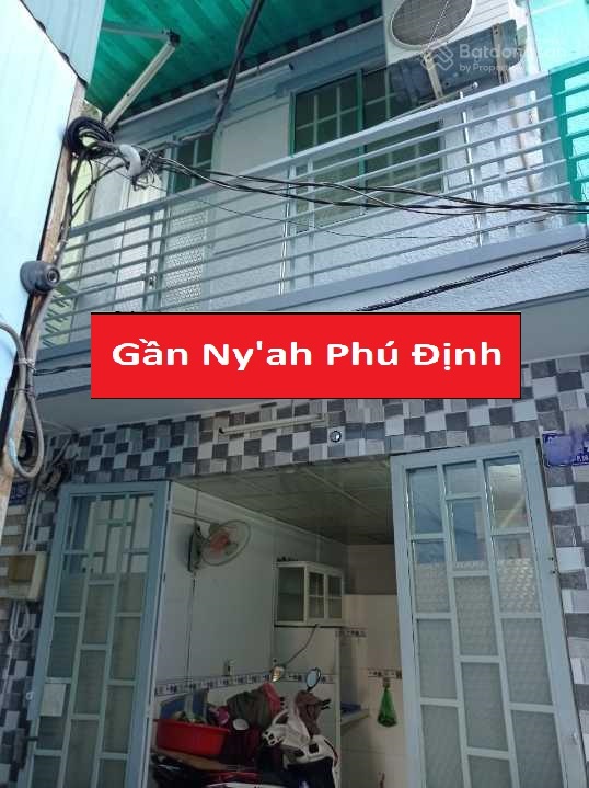 Bán nhà riêng gần Ny'ah Phú Định 20m2 tại Phú Định P16Q8 - 2 tầng - 2 phòng ngủ - Ảnh 3