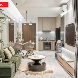 Privia Khang Điền 1PN 51m2 từ 2.8tỷ/căn (100% GTCH). Đầy đủ tầng, view đẹp. Giá HĐMB Chủ Đầu Tư