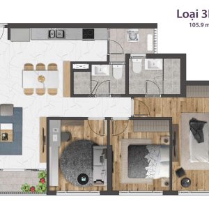 Celesta Rise - Keppel Land - cập nhật giá các căn bán đợt 1 + chênh nhẹ. Giá từ 3.95 tỷ/căn, 85m2