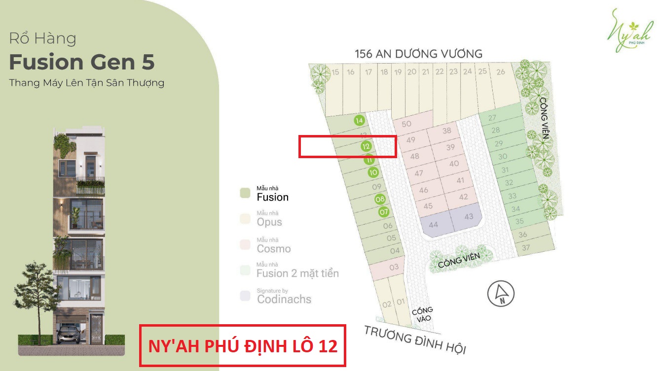 Ny’ah Phú Định lô số 12