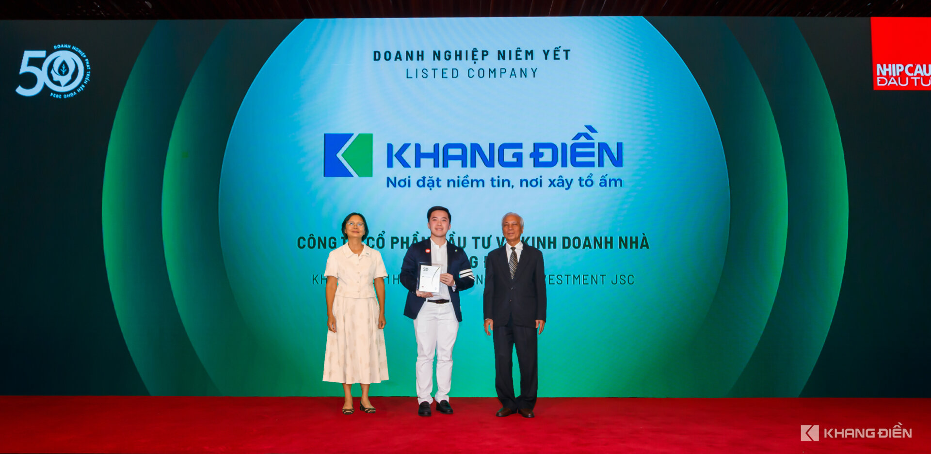 THE FORESTA: TẬP ĐOÀN KHANG ĐIỀN (KDH) ĐẠT “TOP 50 DOANH NGHIỆP PHÁT TRIỂN BỀN VỮNG TIÊU BIỂU VIỆT NAM 2024”