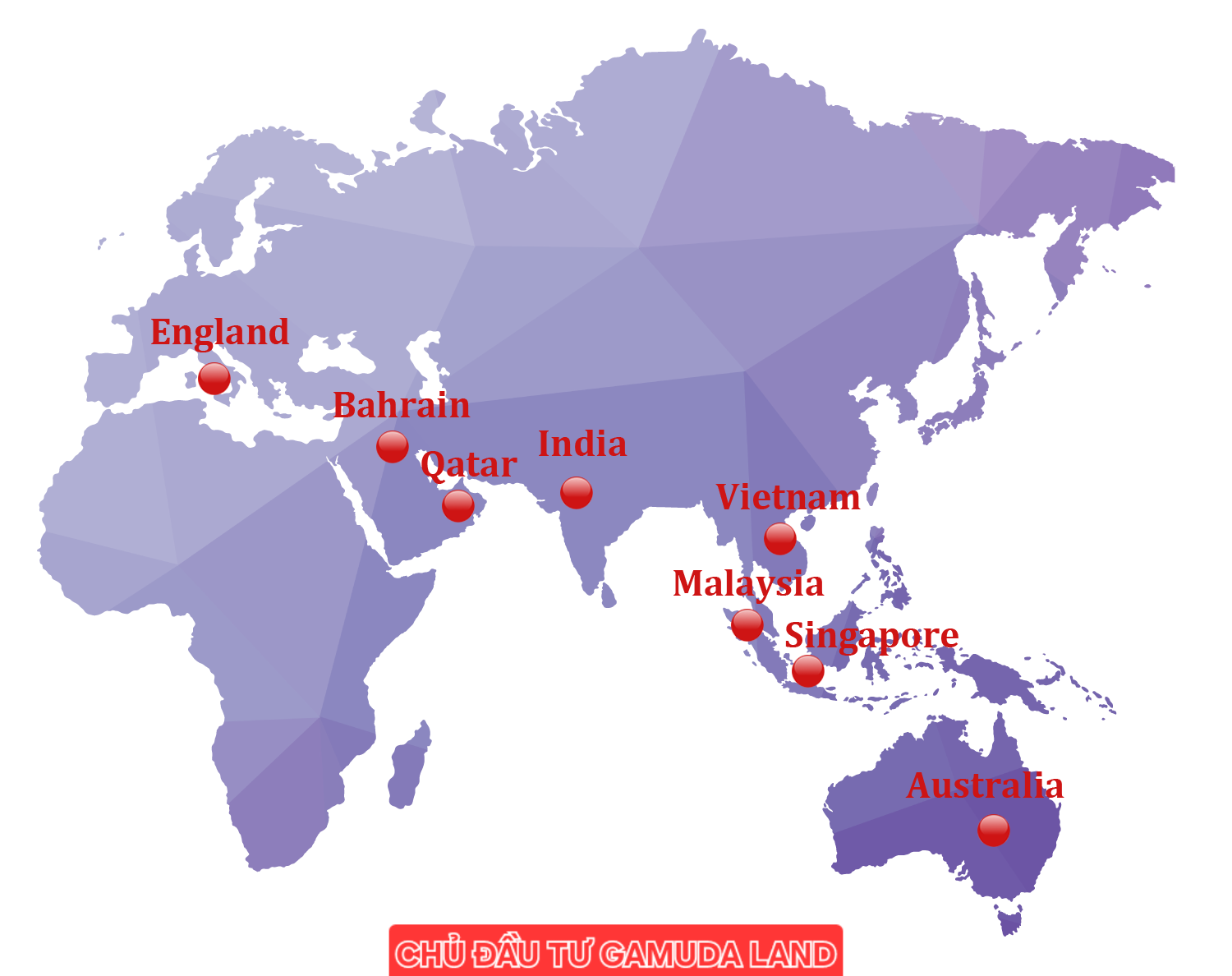 Chủ đầu tư GAMUDA LAND