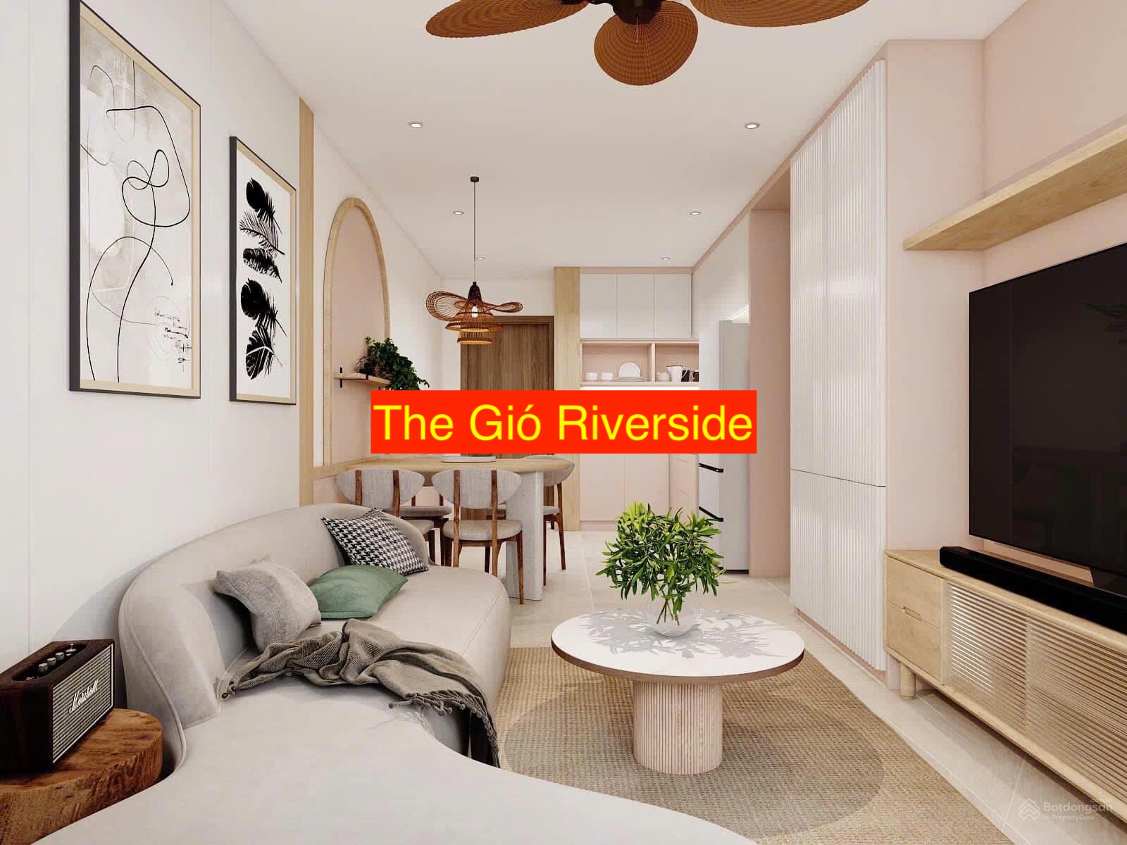 Tin thật! Căn hộ gần The Gió Riverside  2PN1WC (43m2) giá đúng 1,36 tỷ, không phát sinh chi phí