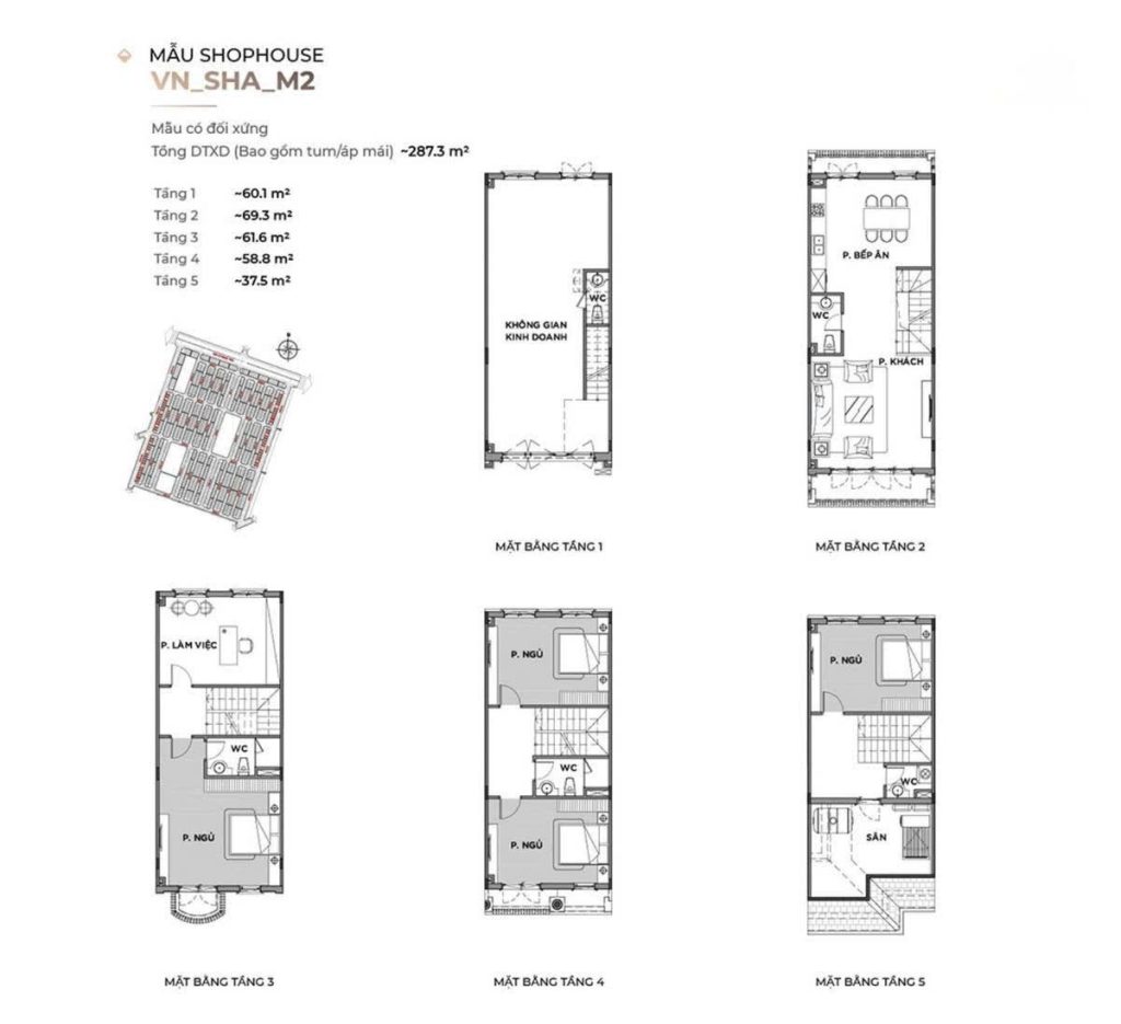 (Hình minh họa: phối cảnh Shophouse Vinhomes Cần Giờ)