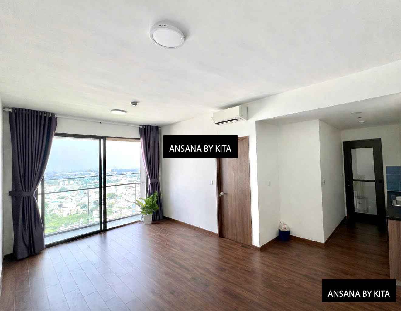 Ansana By Kita  – căn hộ sổ hồng sẵn dt 78m2 (2PN, 2WC) – nhà như hình